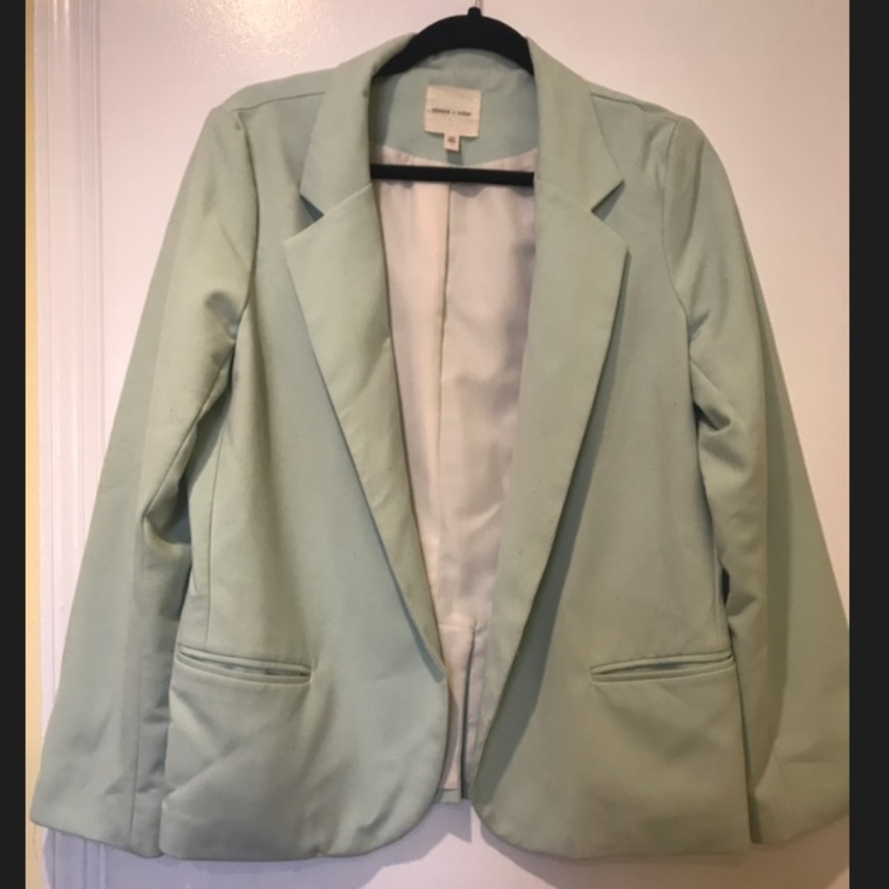 Silence and Noise Mint Blazer